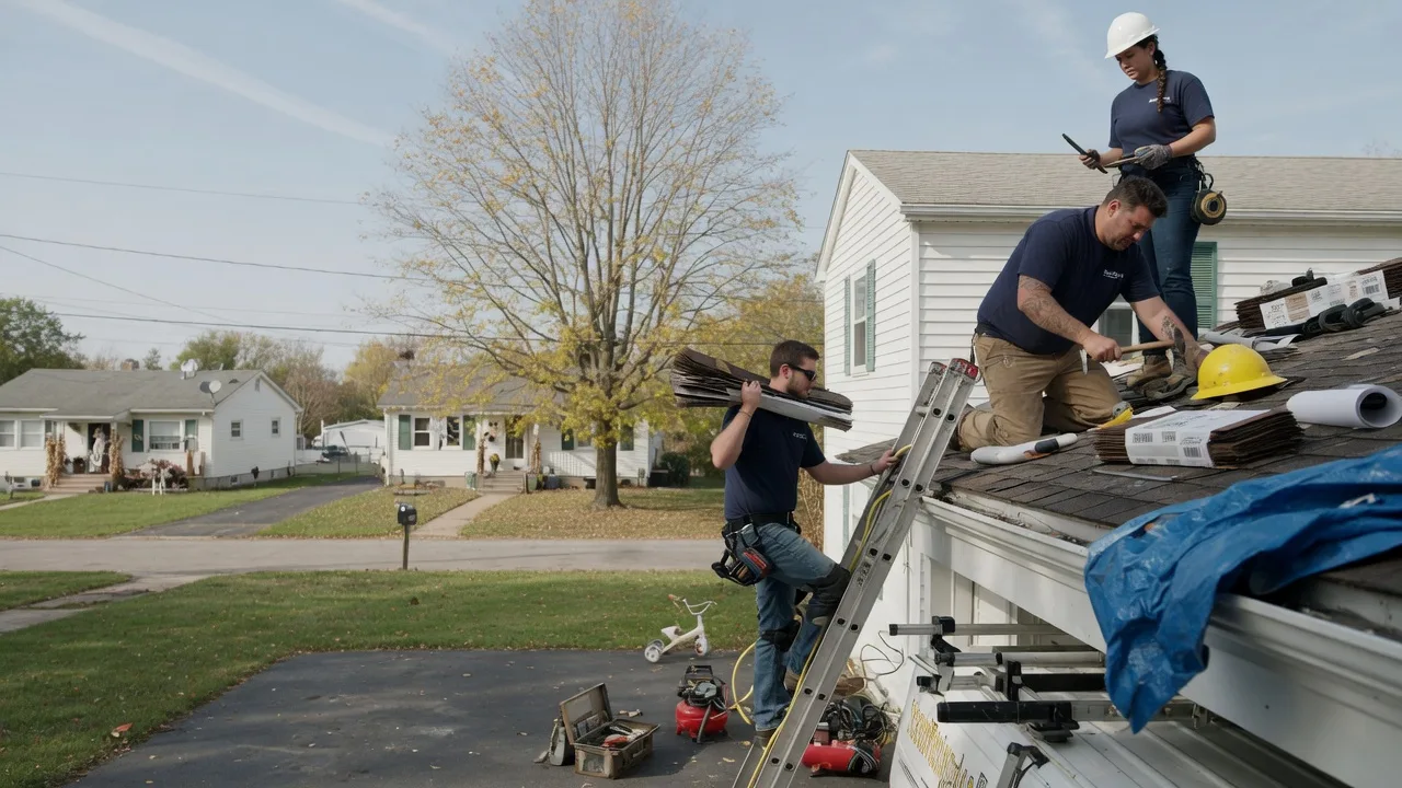 Local Roofing Contractors in West Frankfort, IL near me